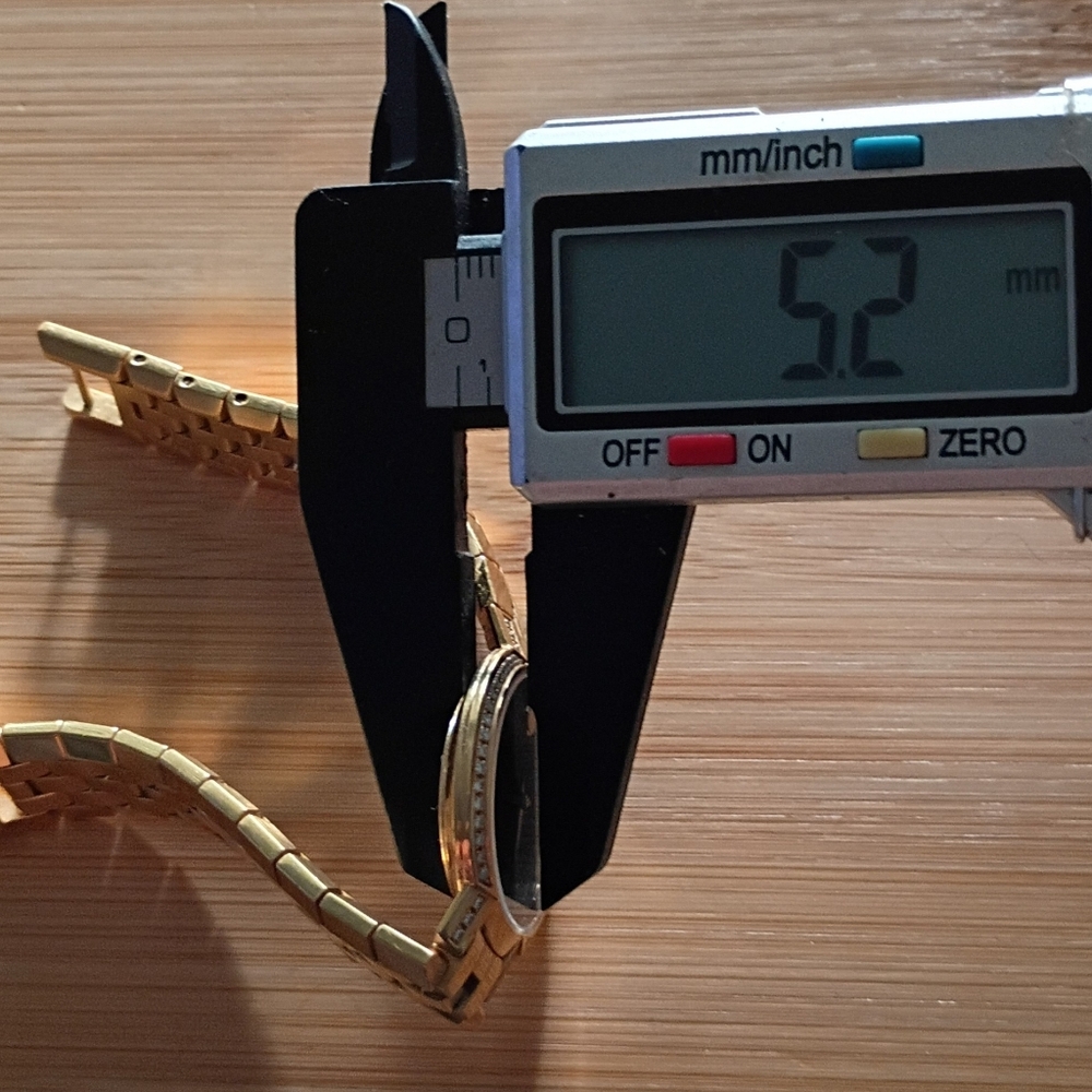 Movado Watch Gold Diamond FACETO $2495 - Picture 11 of 11